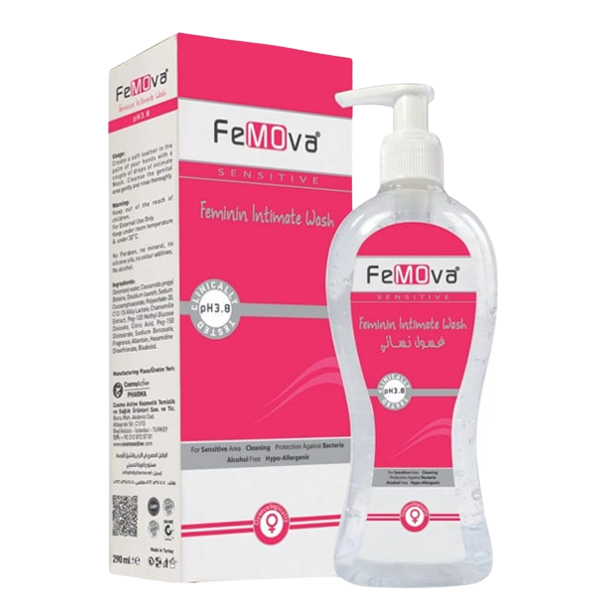Femova Feminin Intimate Wash Ph3.8, 290ML